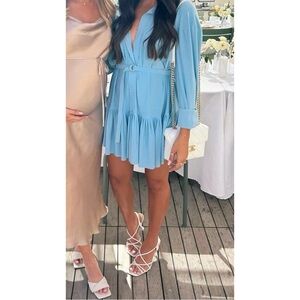 Norma Kamali Oversized Boyfriend Shirt Dress